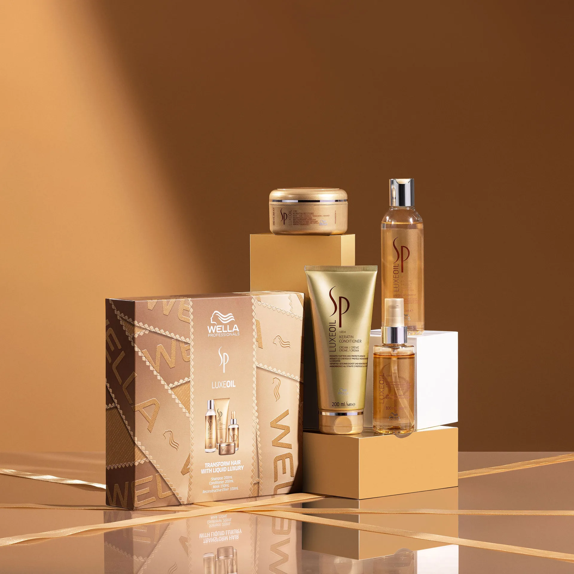 Wella LuxeOil — luxury hair oil collection